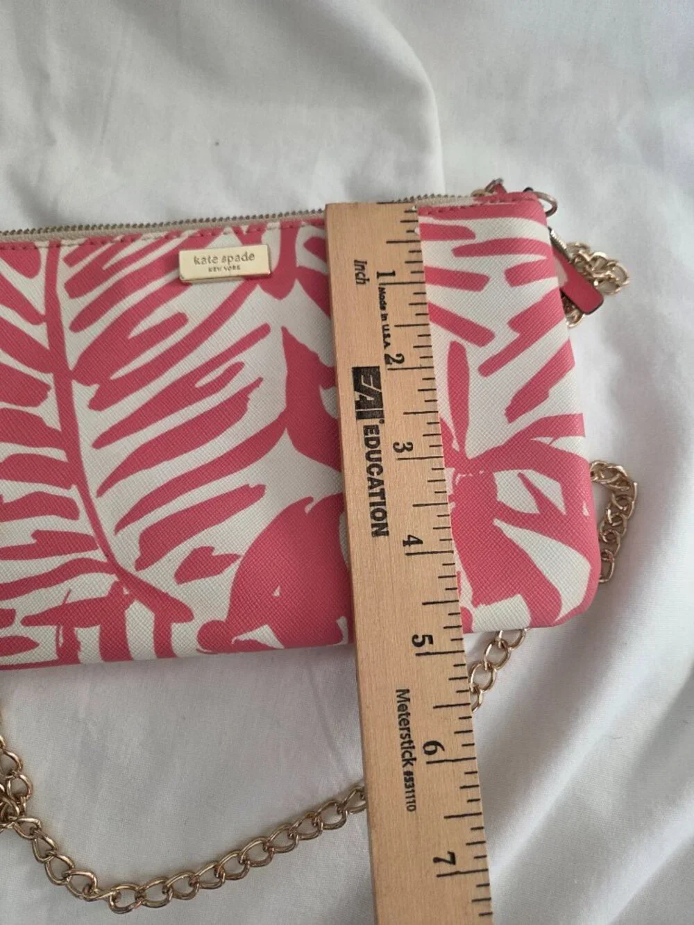 Kate Spade Grant Street Grainy Vinyl Lolly wristlet